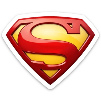 superman logo emoji sticker