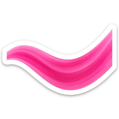 pink wave sticker