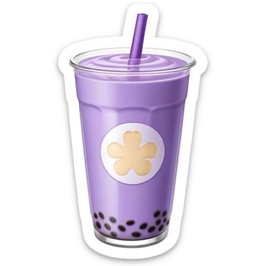 Taro milk tea  sticker