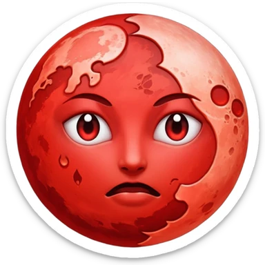 Blood Moon sticker
