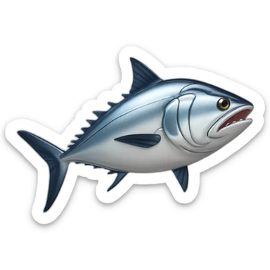 the tuna fisch can  sticker