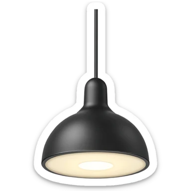led pendant lamp sticker