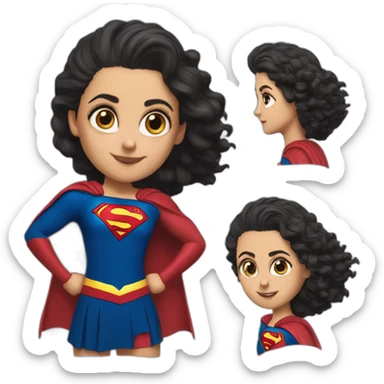 taapsee supergirl sticker