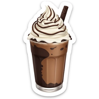 frappè con oreo sticker