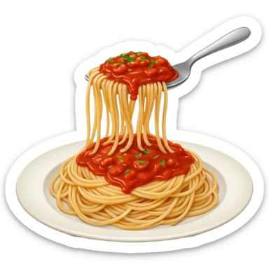 spaghetti  sticker