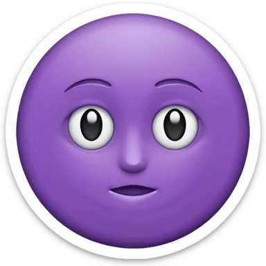 Rond violet normal sticker