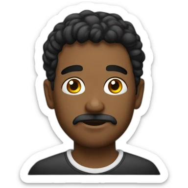 Filoso griego con anteojos negros sticker