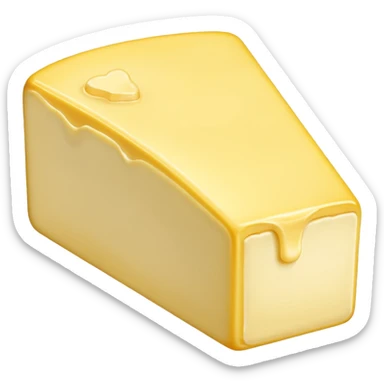 Butter slice sticker