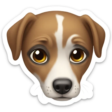 Perro volador sticker