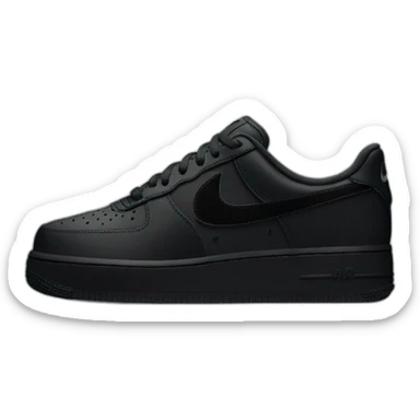 Nike AF1 vanta black sticker