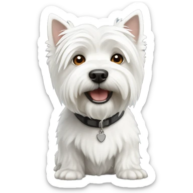 west highland white terrier sticker