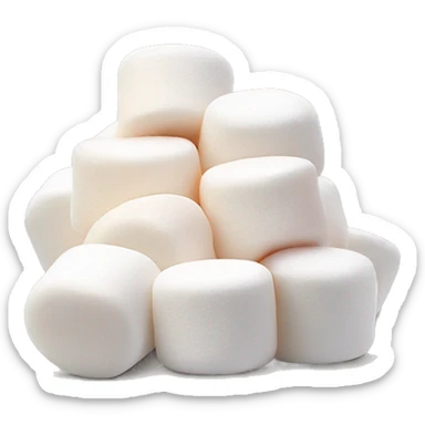 Bag of Marshmallows sticker
