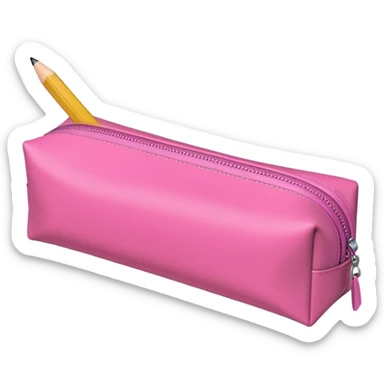 pink Pencil Case sticker