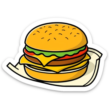 1990’s McDonald’s meal sticker