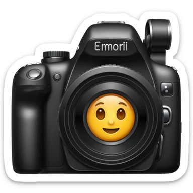 DSLR camera sticker