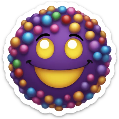 Trippy smile  sticker