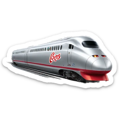 Coors Light silver bullet train sticker
