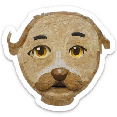 Inlay mosaic  sticker