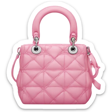Pink Dior handbag  sticker