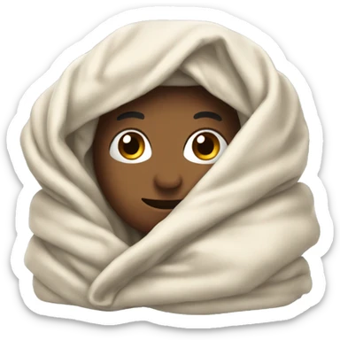 Cozy blanket sticker