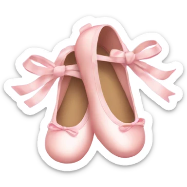 Ballerina shoes  sticker