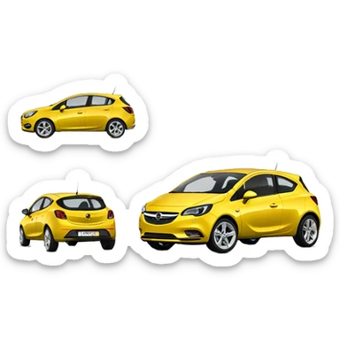 Opel corsa sticker