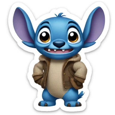 Stitch sticker