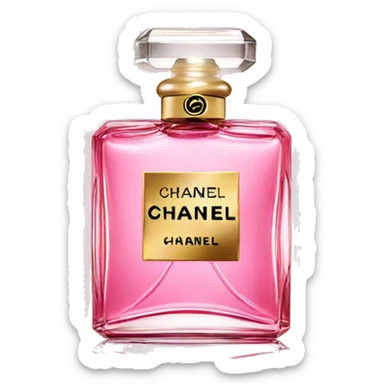 Pink Chanel parfum  sticker