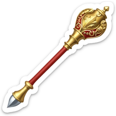 Hetman's mace sticker