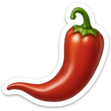 chilli pepper sticker