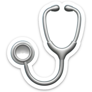 file folder light blue with stethoscope icon in middle sticker