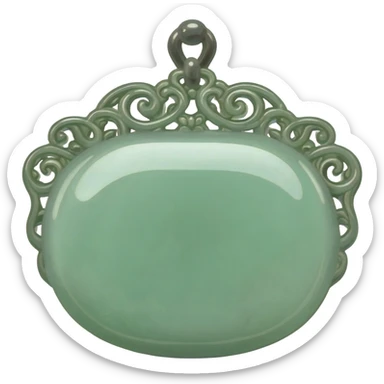 Chinese pendant sticker