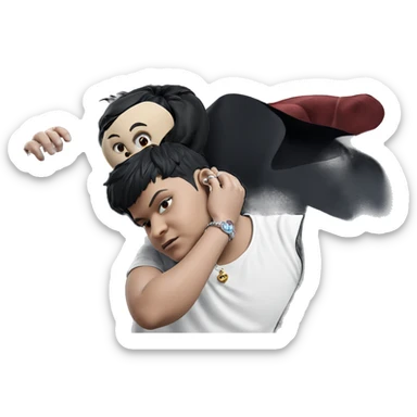 jewelry and shadows of fate sticker