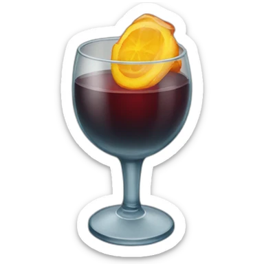 glass of cinder sticker