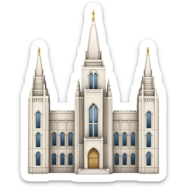 LDS Salt Lake Temple sticker