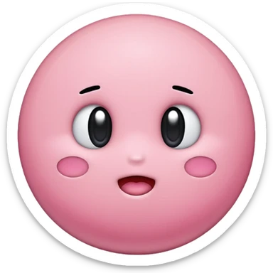 Kirby cute soo 💗 sticker