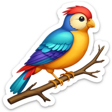 vild bird sticker