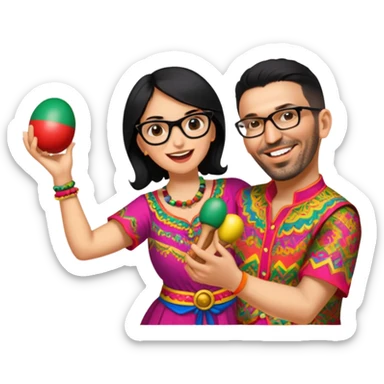 Maraca Player sticker