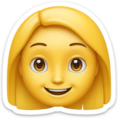 AI emoji face sticker