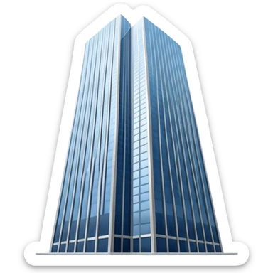 U.S bank tower in Los angeles sticker