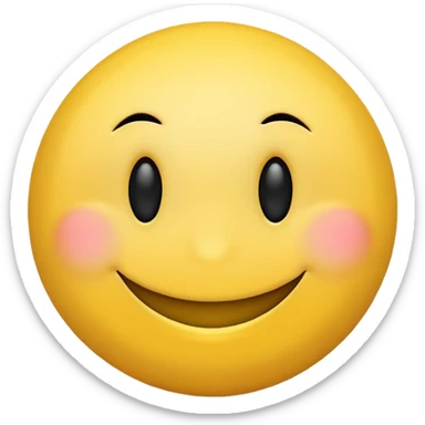 smiley emoji face sticker