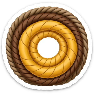 rope coil sticker