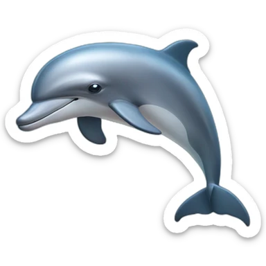 dolphin sticker