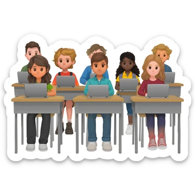 computer class sticker