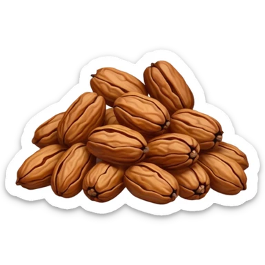 Walnut dates sticker