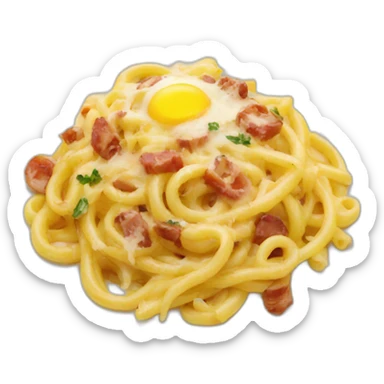 Carbonara sticker