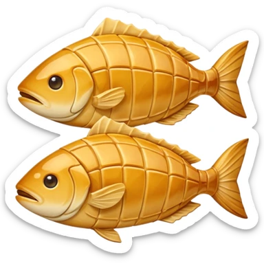 baklava fish sticker