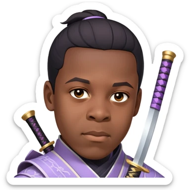 Gentle Samurai sticker
