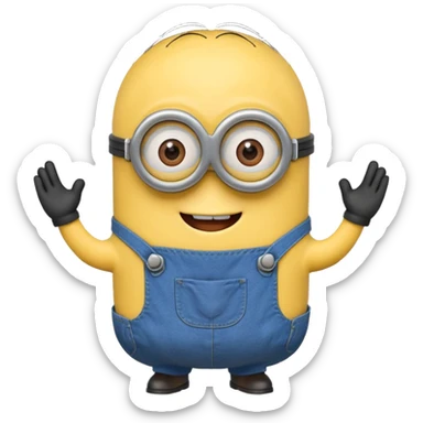 Minion sticker