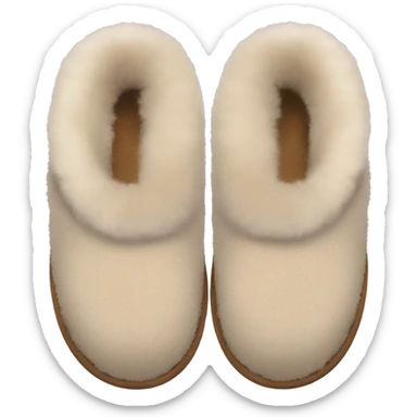 ugg slippers sticker
